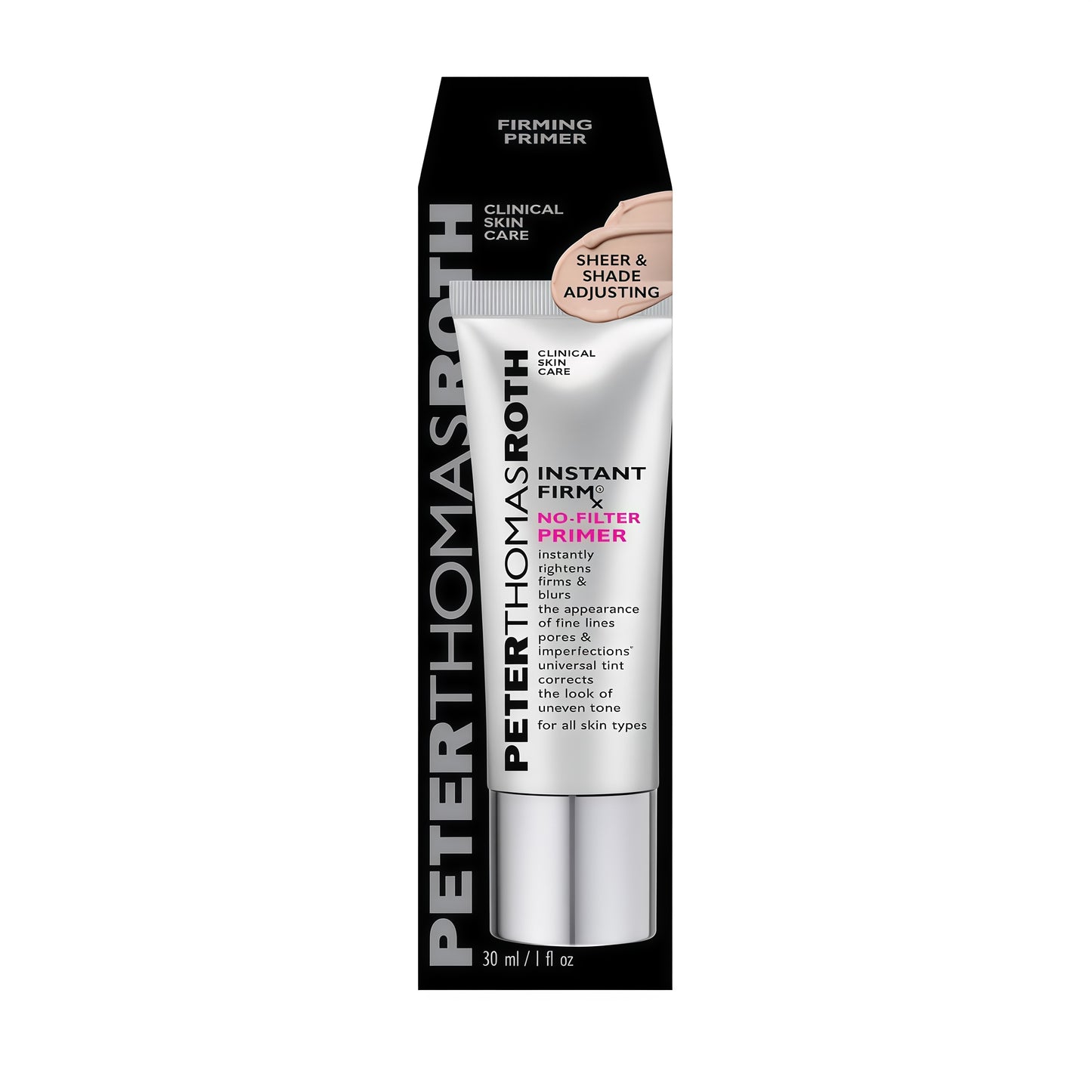 Peter Thomas Roth | Instant FIRMx® No-Filter Primer, Instant Skin Tightener, Skin Firmer, Makeup Primer For Face, Blurring Face Primer