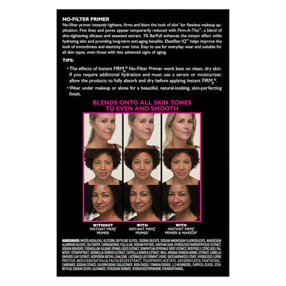 Peter Thomas Roth | Instant FIRMx® No-Filter Primer, Instant Skin Tightener, Skin Firmer, Makeup Primer For Face, Blurring Face Primer